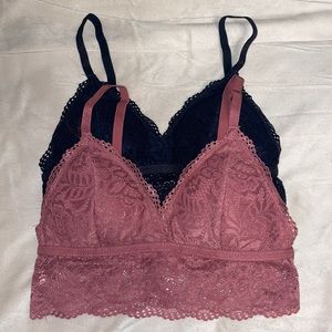 New 2pc Small Bralettes